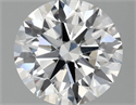 Lab Grown Diamond 1.45 Carats, Round with Ideal Cut, E Color, VS1 Clarity and Certified by IGI