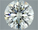 Diamante Natural 3.01 quilates, Redondo , Color M, claridad VS1 y certificado GIA