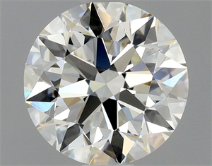 Picture of Natural Diamond 0.90 Carats, Round with Excellent Cut, I Color, VS1 Clarity and Certified by GIA