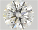 Diamante Natural 0.40 quilates, Redondo , Color J, claridad VVS2 y certificado GIA