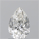 Diamante Natural 1.09 quilates, De pera , Color F, claridad VVS1 y certificado GIA