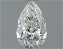 Diamante Natural 0.82 quilates, De pera , Color H, claridad SI1 y certificado IGI