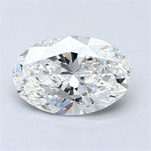 Picture of Natural Diamond 1.20 Carats, Oval with  Cut, G Color, VS1 Clarity and Certified by GIA