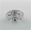 Natural Diamond 1.71 Carats, Oval with  Cut, G Color, SI1 Clarity and Certified by GIA