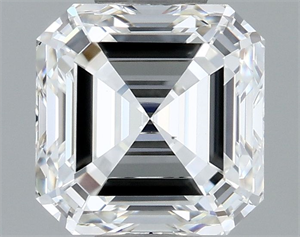 Picture of Natural Diamond 1.00 Carats, Asscher with  Cut, G Color, VS1 Clarity and Certified by IGI