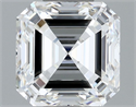 Natural Diamond 1.00 Carats, Asscher with  Cut, G Color, VS1 Clarity and Certified by IGI