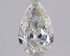 Picture of Natural Diamond 0.80 Carats, Pear with  Cut, I Color, VVS1 Clarity and Certified by GIA
