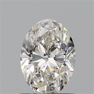 Foto Diamante Natural 0.90 quilates, Ovalado , Color I, claridad SI1 y certificado GIA de