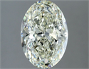 Natural Diamond 1.81 Carats, Oval with  Cut, J Color, VVS1 Clarity and Certified by IGI