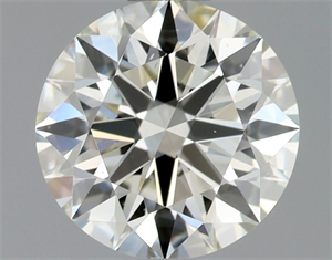 Picture of Natural Diamond 0.82 Carats, Round with Excellent Cut, K Color, SI1 Clarity and Certified by GIA
