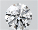 Lab Grown Diamond 1.50 Carats, Round with Ideal Cut, D Color, VVS2 Clarity and Certified by IGI
