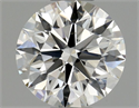 Natural Diamond 0.42 Carats, Round with Excellent Cut, I Color, SI1 Clarity and Certified by GIA