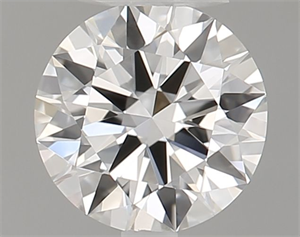 Picture of Natural Diamond 0.42 Carats, Round with Excellent Cut, G Color, IF Clarity and Certified by GIA