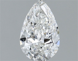 Picture of Natural Diamond 0.50 Carats, Pear with  Cut, G Color, VVS1 Clarity and Certified by GIA