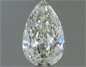 Diamante Natural 0.50 quilates, De pera , Color I, claridad IF y certificado IGI