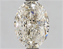 Diamante Natural 0.91 quilates, Ovalado , Color J, claridad VS2 y certificado GIA