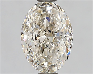 Foto Diamante Natural 0.91 quilates, Ovalado , Color J, claridad VS2 y certificado GIA de