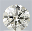 Diamante Natural 0.70 quilates, Redondo , Color K, claridad VVS2 y certificado IGI