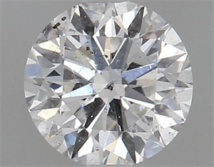 Picture of Natural Diamond 0.70 Carats, Round with Very Good Cut, D Color, SI2 Clarity and Certified by GIA
