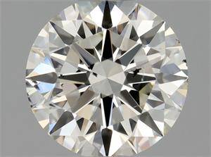 Picture of Natural Diamond 0.71 Carats, Round with Excellent Cut, J Color, SI2 Clarity and Certified by GIA