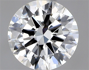 Picture of Natural Diamond 0.50 Carats, Round with Excellent Cut, H Color, VVS2 Clarity and Certified by GIA