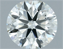 Diamante Natural 0.73 quilates, Redondo , Color I, claridad IF y certificado IGI