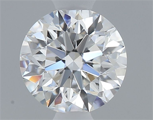 Foto Diamante Natural 0.42 quilates, Redondo , Color E, claridad VVS1 y certificado GIA de