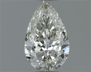 Picture of Natural Diamond 0.50 Carats, Pear with  Cut, J Color, VS1 Clarity and Certified by IGI