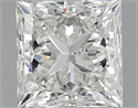 Diamante Natural 1.51 quilates, Princesa , Color K, claridad SI2 y certificado GIA