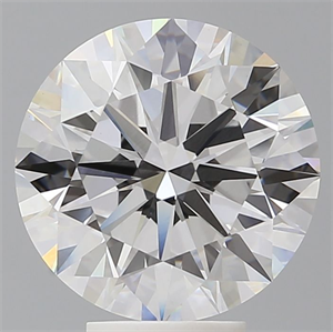 Picture of Lab Grown Diamond 5.54 Carats, Round with Ideal Cut, F Color, VVS2 Clarity and Certified by IGI