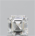Diamante Natural 0.90 quilates, Asscher , Color I, claridad VS1 y certificado GIA