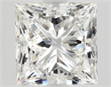 Natural Diamond 1.65 Carats, Princess with  Cut, G Color, VS1 Clarity and Certified by GIA