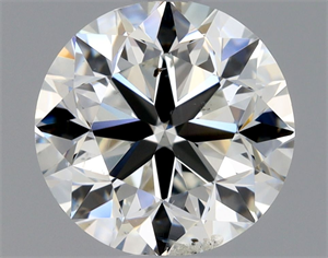 Picture of Natural Diamond 1.00 Carats, Round with Very Good Cut, H Color, SI2 Clarity and Certified by GIA