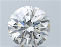 Natural Diamond 0.86 Carats, Round with Excellent Cut, I Color, VS2 Clarity and Certified by GIA