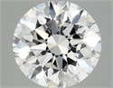 Lab Grown Diamond 3.01 Carats, Round with Excellent Cut, E Color, VVS2 Clarity and Certified by IGI
