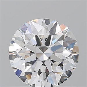Picture of Natural Diamond 0.78 Carats, Round with Excellent Cut, F Color, VS1 Clarity and Certified by GIA