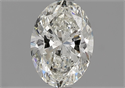 Natural Diamond 1.01 Carats, Oval with  Cut, I Color, SI2 Clarity and Certified by GIA