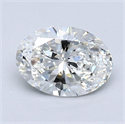 Diamante Natural 1.01 quilates, Ovalado , Color F, claridad VS1 y certificado GIA