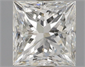 Diamante Natural 0.55 quilates, Princesa , Color H, claridad VVS2 y certificado GIA