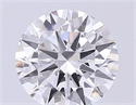Del inventario de diamantes de laboratorio, 2.41 quilates, Redondo , Color G, claridad VVS2 y certificado IGI