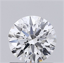 Lab Grown Diamond 0.74 Carats, Round with Ideal Cut, D Color, VS1 Clarity and Certified by IGI