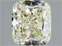 Diamante Natural 2.70 quilates, Del cojín , Color L, claridad SI2 y certificado HRD