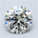 Diamante Natural 2.21 quilates, Redondo , Color K, claridad SI1 y certificado GIA