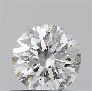 Picture of Natural Diamond 0.50 Carats, Round with Excellent Cut, D Color, SI2 Clarity and Certified by GIA