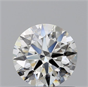 Diamante Natural 0.80 quilates, Redondo , Color J, claridad VS1 y certificado GIA