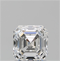 Natural Diamond 1.51 Carats, Asscher with  Cut, G Color, VS1 Clarity and Certified by GIA