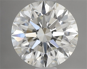 Picture of Natural Diamond 1.13 Carats, Round with Excellent Cut, J Color, SI1 Clarity and Certified by GIA