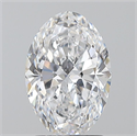 Diamante Natural 1.70 quilates, Ovalado , Color D, claridad VS2 y certificado GIA