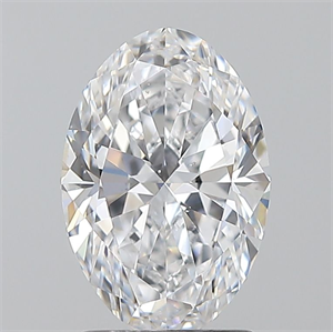 Foto Diamante Natural 1.70 quilates, Ovalado , Color D, claridad VS2 y certificado GIA de