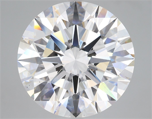 Picture of Lab Grown Diamond 11.05 Carats, Round with Ideal Cut, F Color, VS1 Clarity and Certified by IGI